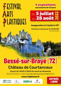FESTIVAL DES AARTS PLSTIQUES CHATEAU DE COURTANVEAU A BESSE SUR BRAYE (72) FESTIVAL DES AARTS PLSTIQUES CHATEAU DE COURTANVEAU A BESSE SUR BRAYE (72)